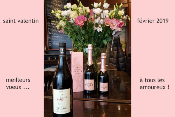 saint valentin février 2019 - Champagne et Beaujolais Saint Amour