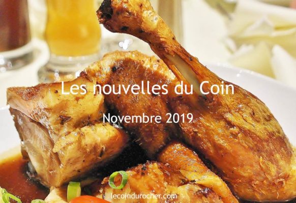 Le Coin Paris - newsletter novembre 2019